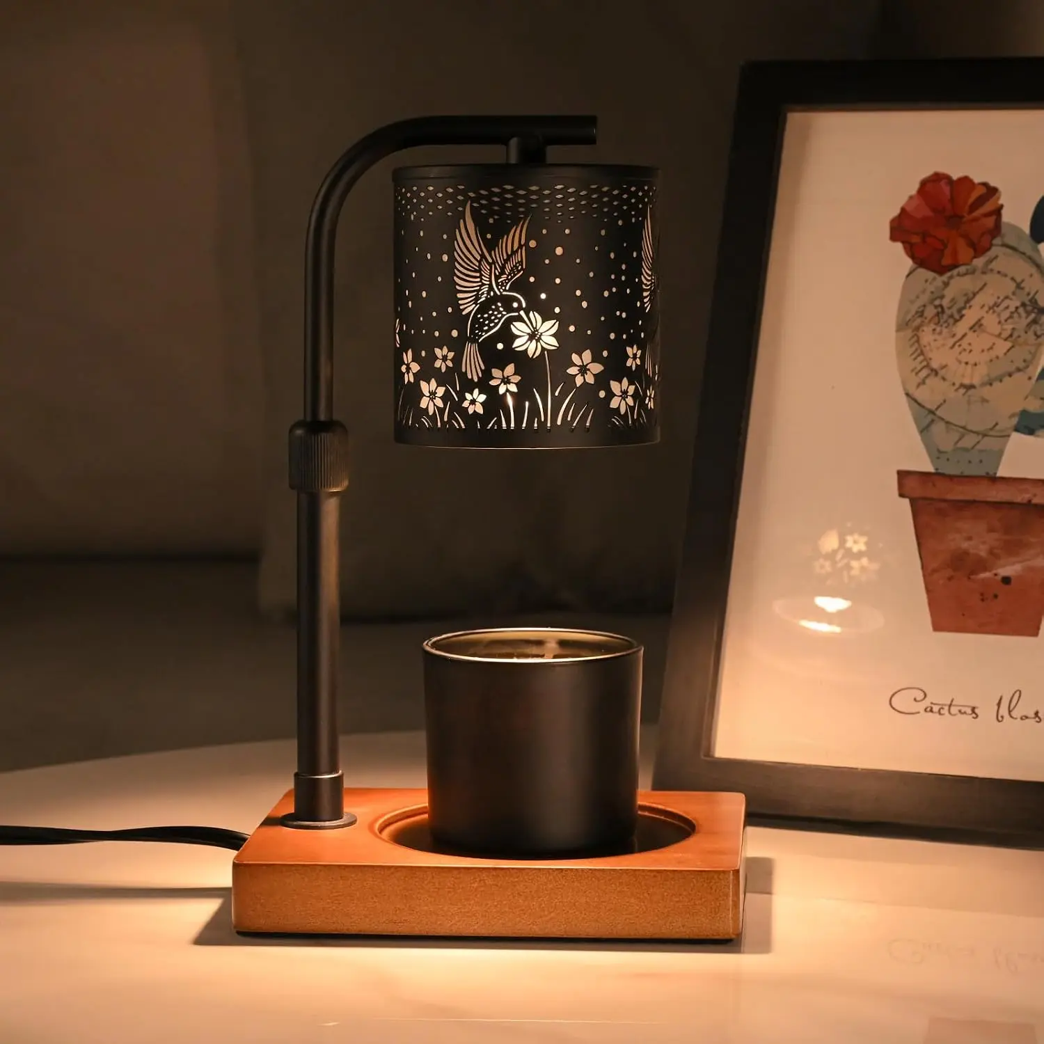 Hummingbird Candle Warmer Lamp Timer - Birthday Gifts for Women