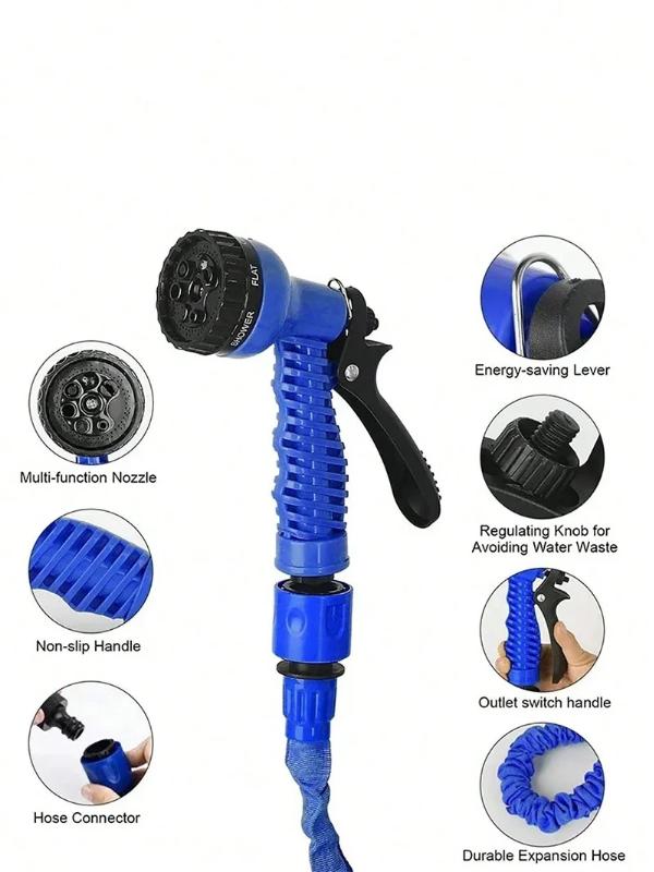 2025 Expandable Magic Hose, High-Pressure Car Wash, 7Water Spraying Functions, Water Gun, Home Garden Watering Hose garden hose