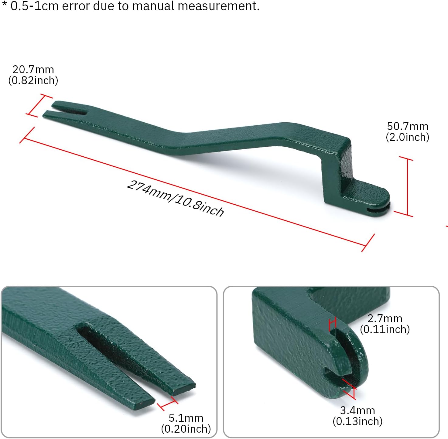 Roof Snake Tool Shingle Pry Bar Heavy Duty Nail Remover Tool  Roof Shingle Remover Professional Roofing Tools Heavy-Duty Multi-Purpose Roof Shingle Remover Tool - Durable Metal Construction, Easy Roofing and Woodworking