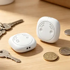 F17MOTag Dual Bluetooth Tracker | Official Apple Find My & Google Find Hub Compatible, Mini Anti-Lost Finder for Keys, Wallet, Pets & Luggage