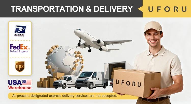 UFORU US Stock Modern Plastic Cereals Storage Rotating Dispenser 360° Large Airtight Rice Container Food Storage Box With Lid For Kitchen Pantry Organization