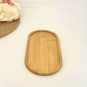 1 bamboo vanity tray, bathroom countertop tray, wooden jewelry storage rack, bathroom tray for organizing and home decoration, minimalist dining table tray, bathroom accessories, home decoration, home furniture