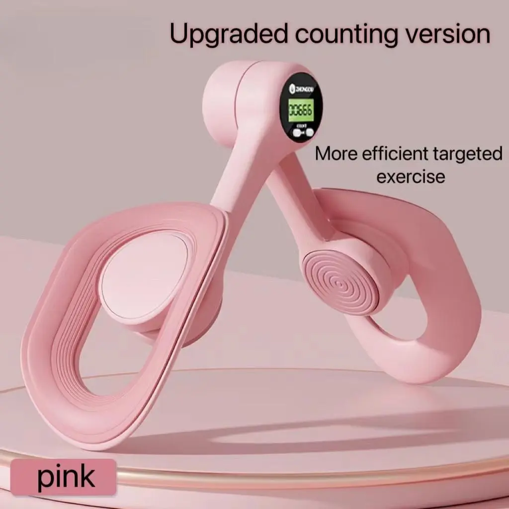 Electric Yoga Pelvic Floor Muscle Trainer, Battery Operated Counting Buttocks Muscle Trainer, Buttocks Muscle Exerciser, Home Gym Pilates Stretch Fitness Equipment, Women Christmas Gift