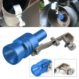 1PCS Car Refit Device Exhaust Systems Turbo Simulator Sound Muffler Tip Pipe Mini Cooper Muffler Nozzle Car Accessories