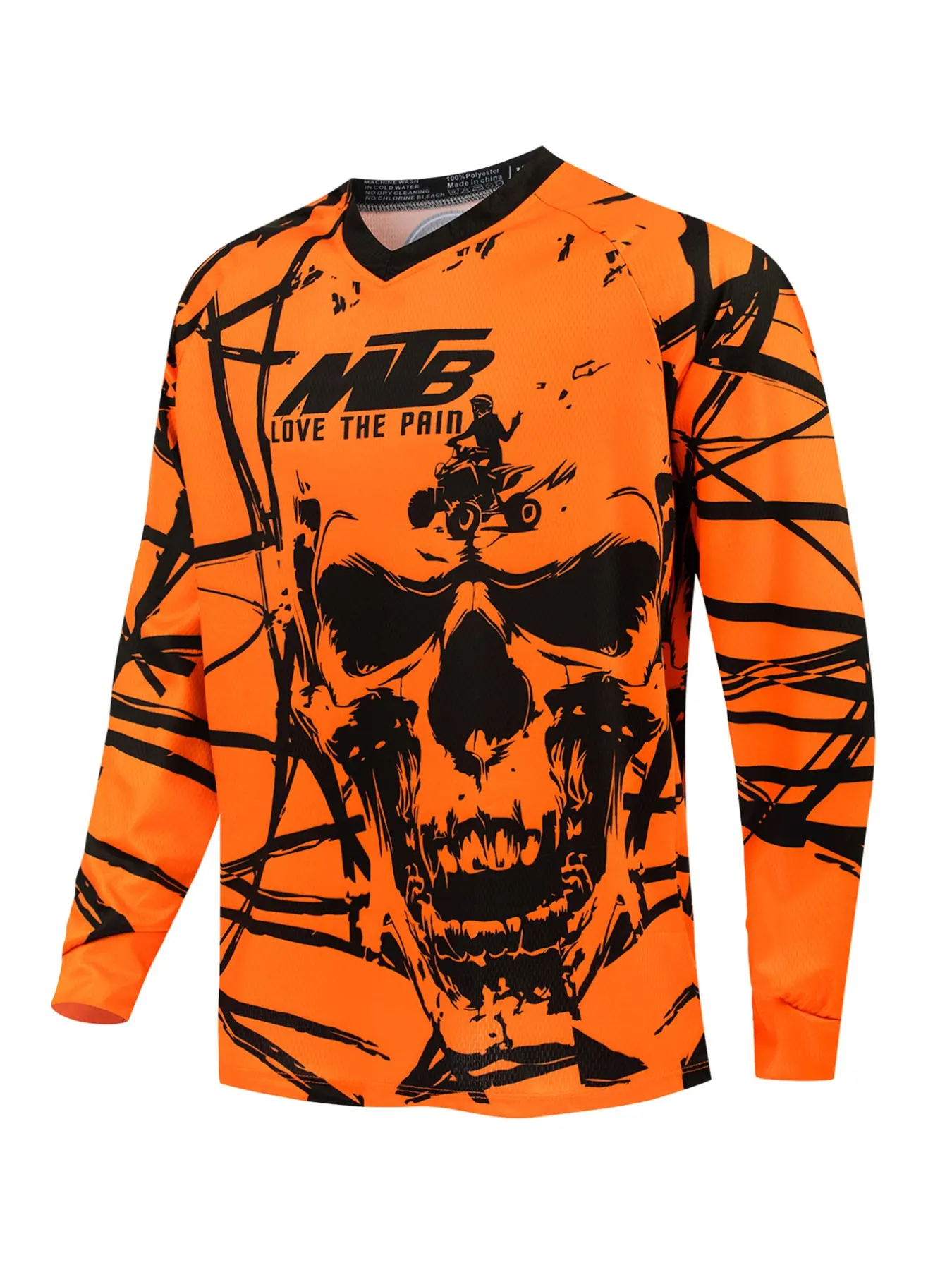 2026 Long Sleeve Motorcycle Off-Road Sports Shirt, Motorcycle Jersey, Quick-Dry MTB Cycling Gear, Active Sportswear, Outdoor Biking Apparel, Moisture-Wicking, All Seasons