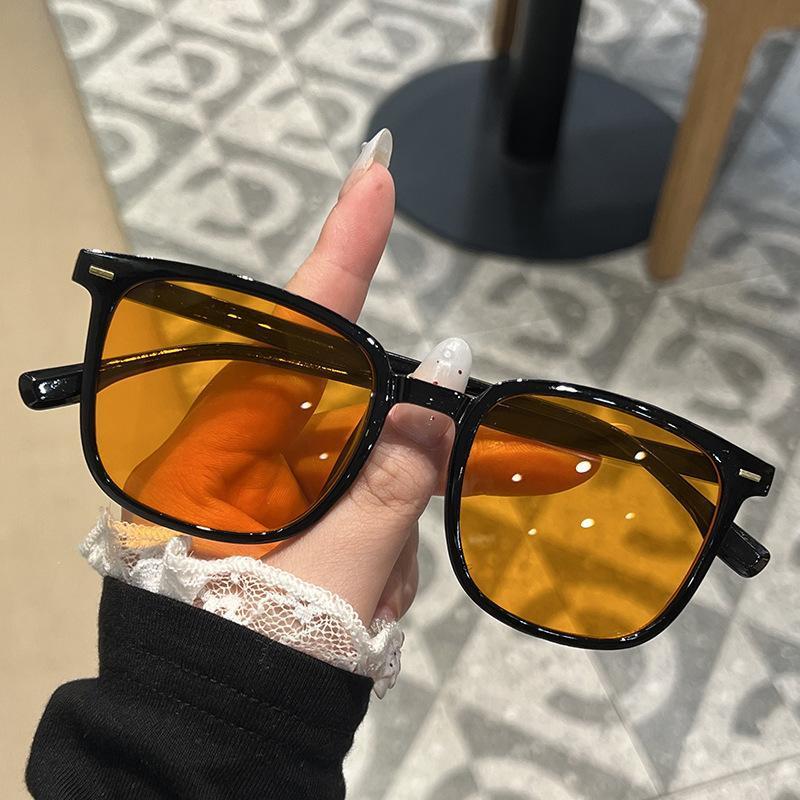 5-Pack Unisex Pilot Sunglasses, Large Square & Retro Oval Frames with Double Bridge Design, Colorful Transparent & Tortoiseshell UV400 Eyewear for Travel & Daily Casual Wear