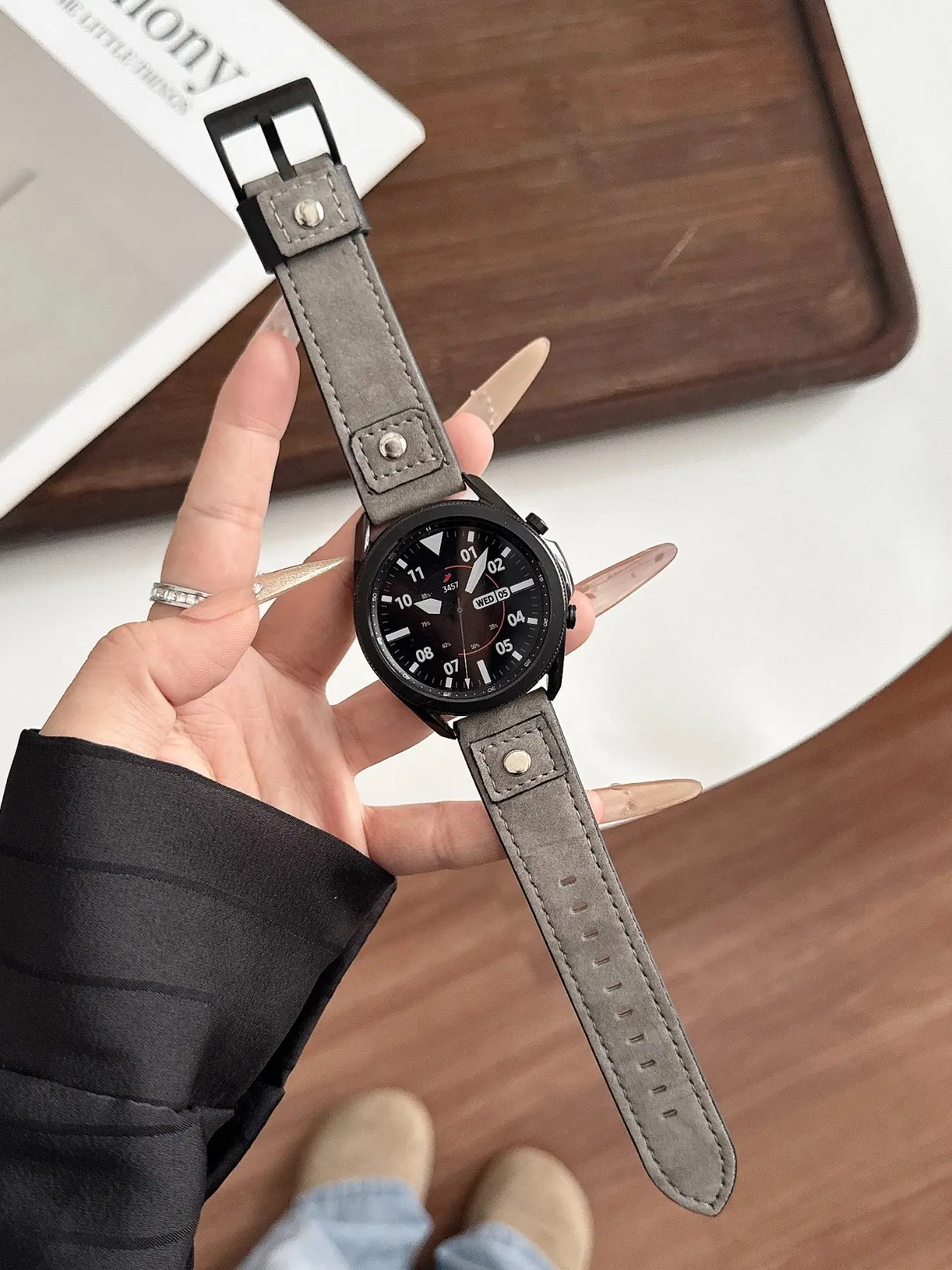 Apple Watch Band (not Including Watch), Elegant Plain Design, No Ca Prop 65 Warning, Ideal Replacement Strap for Apple Devices