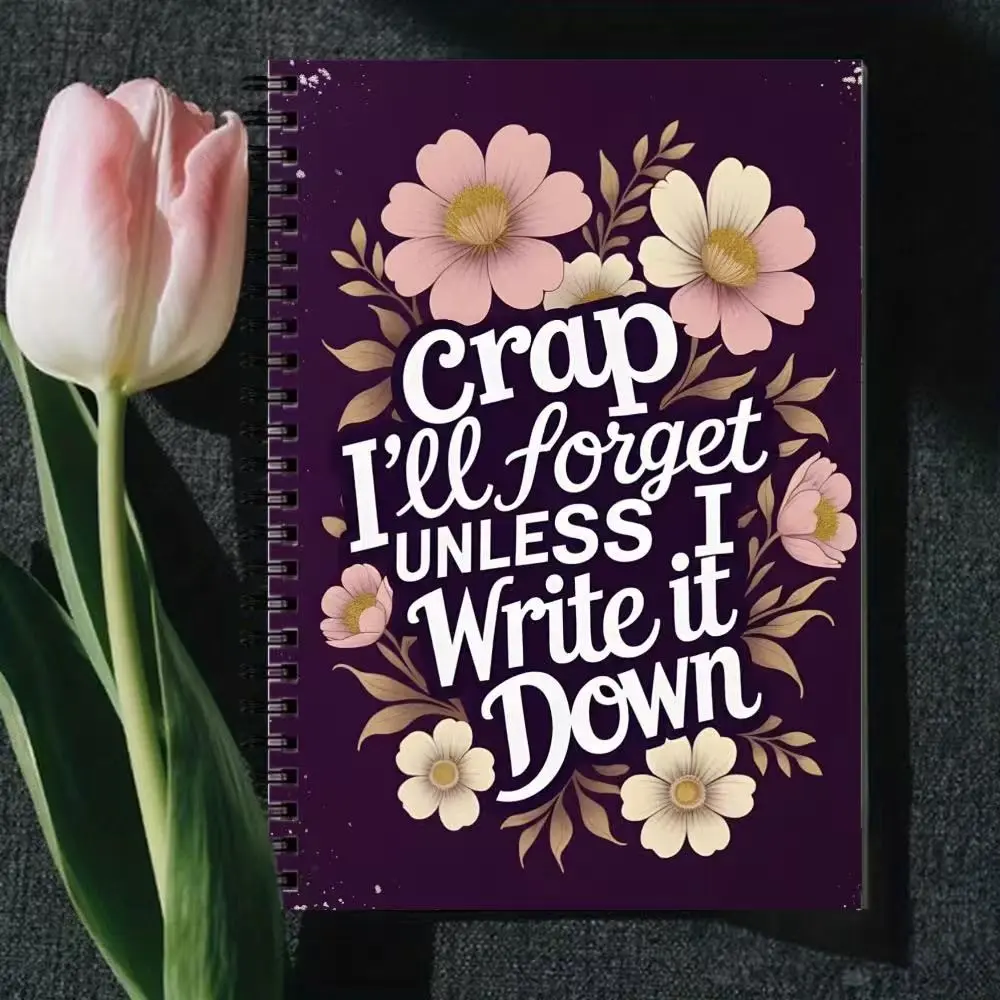 Funny Memo Pad, Self-Deprecating Quotes Notebook, Daily Notes Journal, Light-Hearted Humor Style, Perfect for Forgetting Things