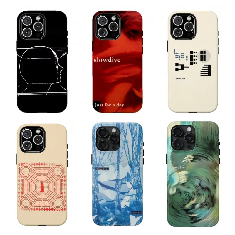 Sl0wdive Trend Shoegaze Minimal Aesthetic Phone Case,Gift For Fan,For iPhone 17 Pro Max 16 15 14 13 12 11 8 7 Plus Pro Max/X/XS/XR and for Samsung S21 S22 S23 S24 S25 S26 Fe/Plus/Ultra,Best Gift Idea For Yourself, Partner,Family&Friends, Protection Casing