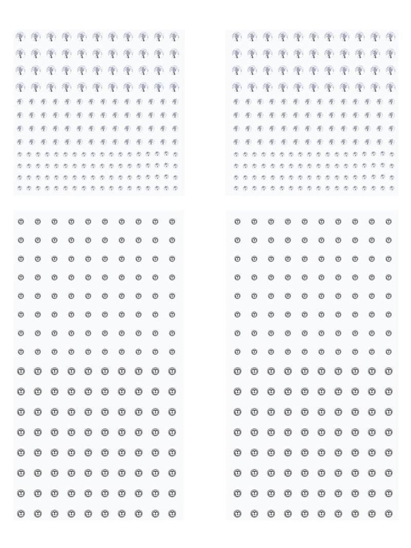 Fake Piercing Jewelry, 664pcs Fake Lip Ring Nose Stud Set, Body Piercing Kit, Eyebrow Piercing Jewelry, Fashionable Body Jewelry for Women & Men, Trendy All-match & Exquisite Jewelry for Birthday Gift