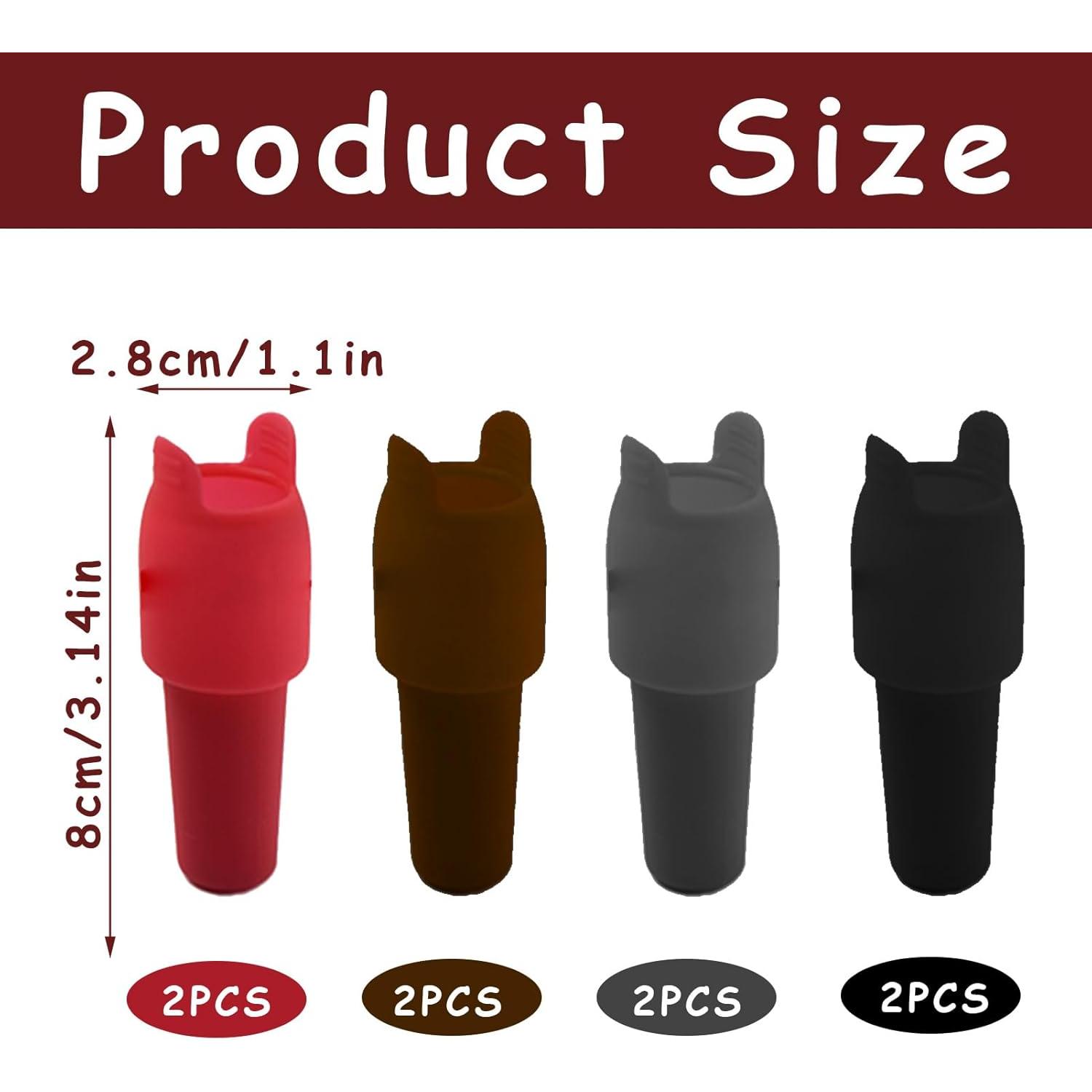 8 count   Stopper,   Stoppers For  Bottles, Keep  ,Suitable For Family Use(4 Colors)