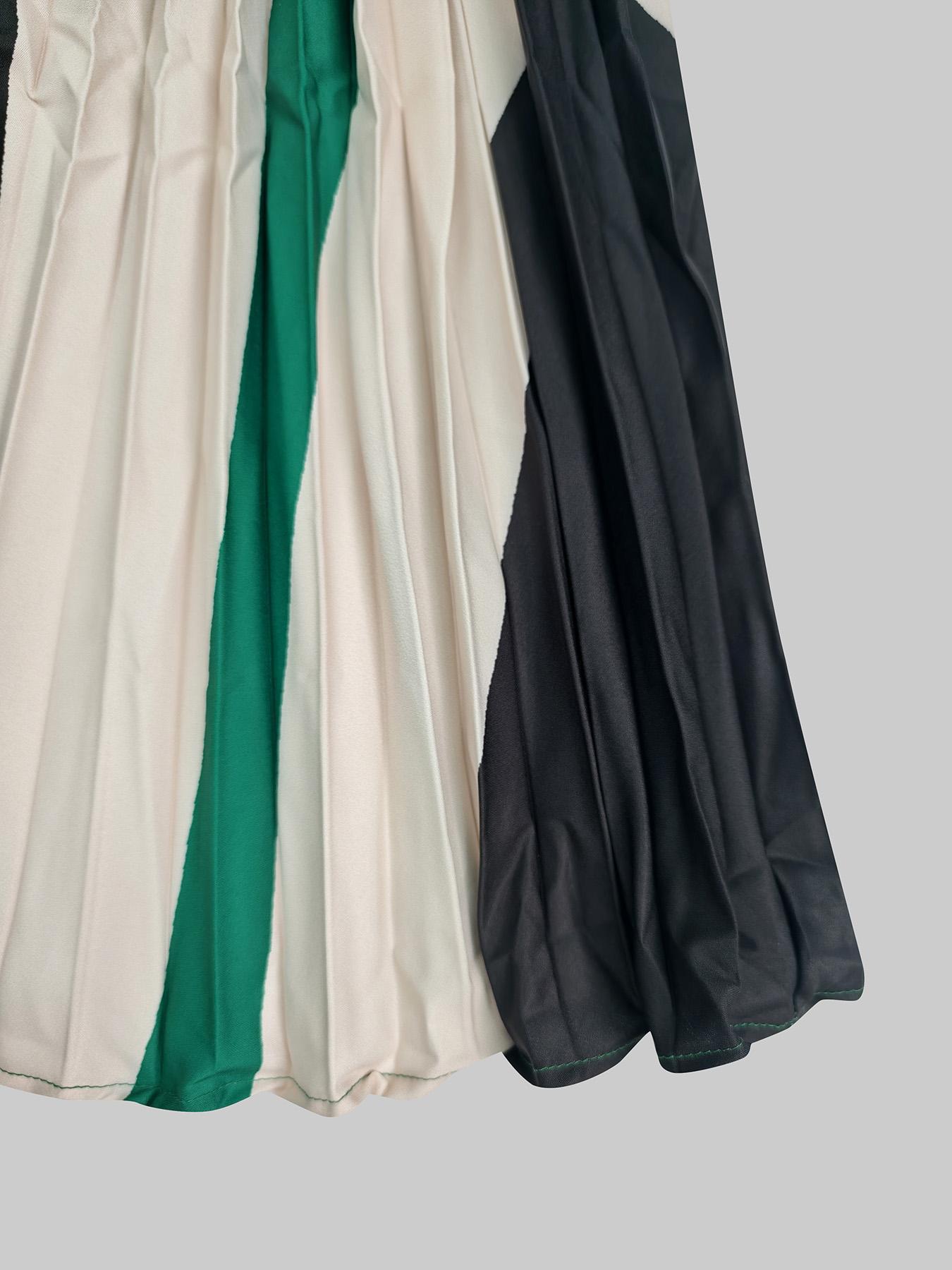 Women's Colorblock  One Shoulder Dress, Elegant  Long Dress for Party Holiday Wedding Guest, Ladies Clothes for All Seasons