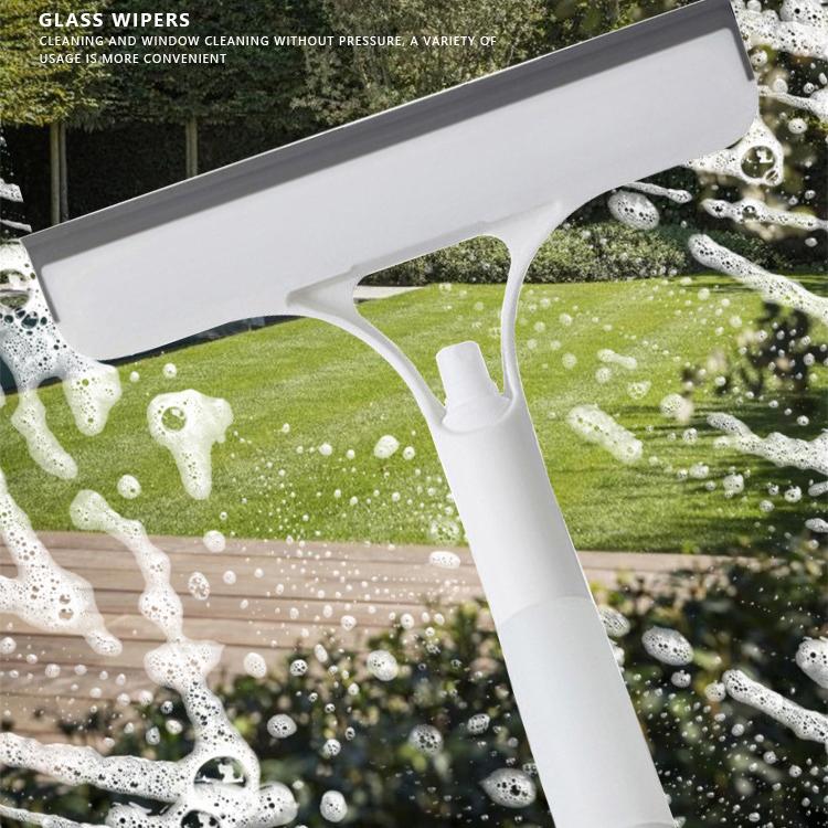 3-in-1 Window Cleaner, Squeegee Scrubber Spray Tool| Streak-Free Cleaning for Windows, Mirrors, Car Windshields| Lightweight & Easy to Use​