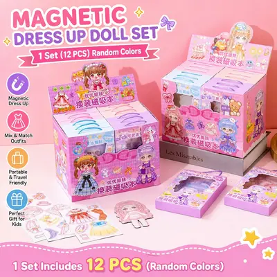 magnetic dress up dolls 2000s Magnet Doll melissa and doug magnetic dolls