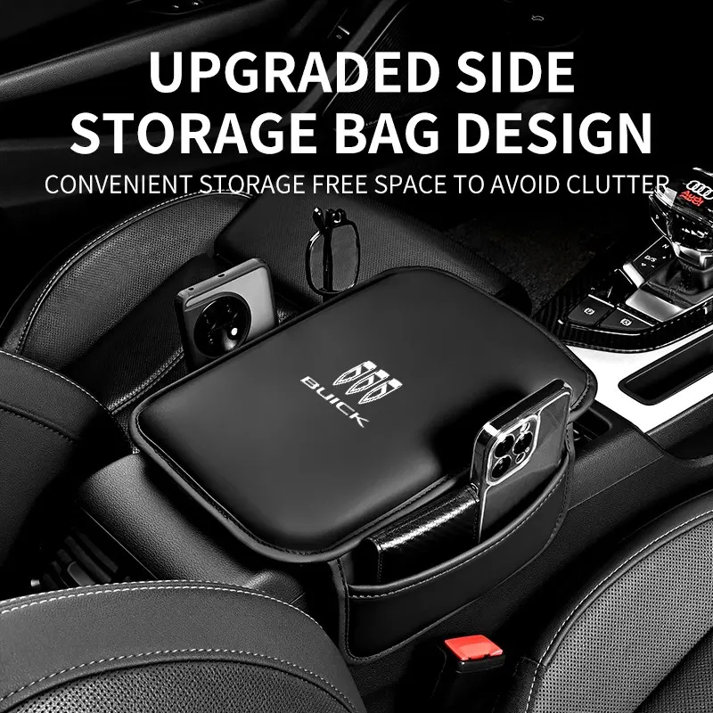 Suitable for Buick LaCrosse, Envision, Envision Plus, Envision S, Encore, Encore GX, Angyi, Enclave, Electra E5, Electra L7, GL8, Century – car armrest pads, center console height cushions, car interior accessories