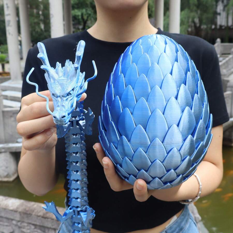 Huge 18cm Dragon Egg & 60cm Dragon, Home Decor Gifts, Party Supplies Gifts,Articulated 3D Printed Dragon Egg Decor, Thanksgiving Gifts,Stress Relief Toys For Adults, 3D Printed Animals,fidget toys,Festive & Party Supplies - Party Gifts - Party Concessions Huge 18cm Dragon Egg & 60cm Dragon, Home Decor Gifts, Party Supplies Gifts,Articulated 3D Printed Dragon Egg Decor, Thanksgiving Gifts,Stress Relief Toys For Adults, 3D Printed Animals,fidget toys,Festive & Party Supplies - Party Gifts - Party Concessions