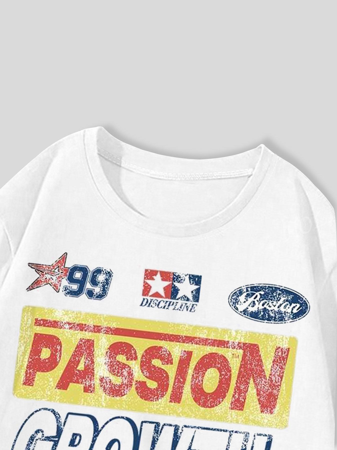 Men's Letter ＆ Number Print Long Sleeve Tee, Regular Fit Casual Street T-shirt for Daily Wear, Men's Top for All Seasons