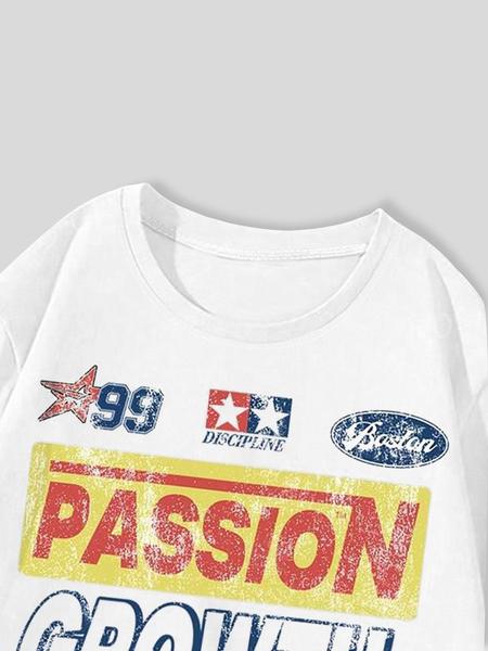 Men's Letter ＆ Number Print Long Sleeve Tee, Regular Fit Casual Street T-shirt for Daily Wear, Men's Top for All Seasons