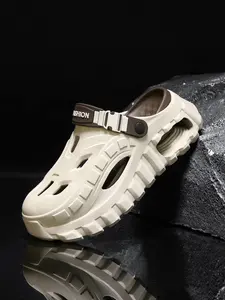 Comfortable Mens Sports Slide Sandals Breathable Non Slip Outdoor Casual Walking Beach Summer Clogs Garden Shoes for Daily Wear Hiking Camping Fishing Travel