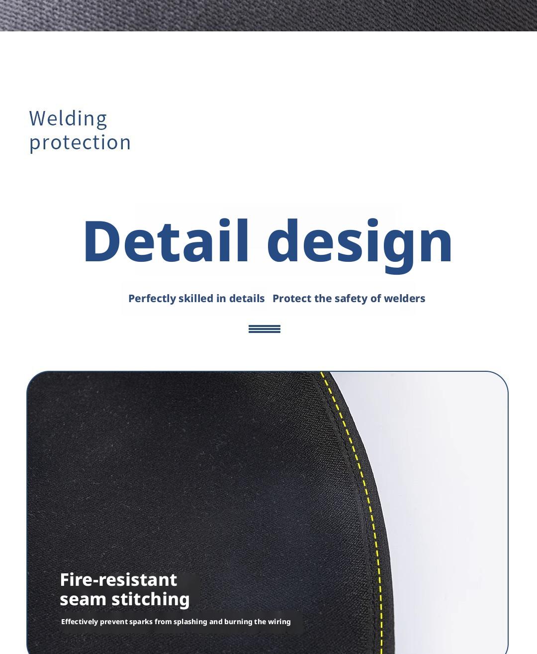 Welding Face-proof Hood, Front And Rear Cloth Covers, Welding Helmet Accessories, Welding Flame-retardant, Anti-spatter, Anti-backlight, Anti-scalding Protective Cover, Welder Gifts. dark  mode  glasses diy  welding  tool