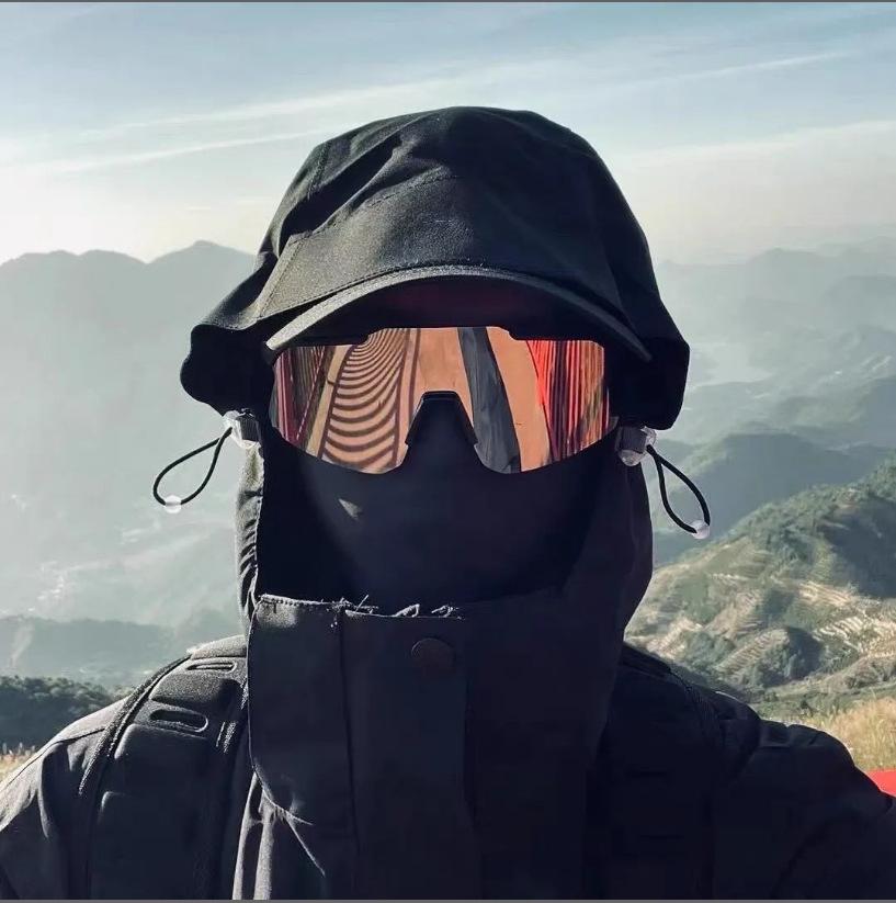 Mountaineering goggles, cycling mercury sunglasses, outdoor bicycle windproof large-frame anti-UV sports sunglasses