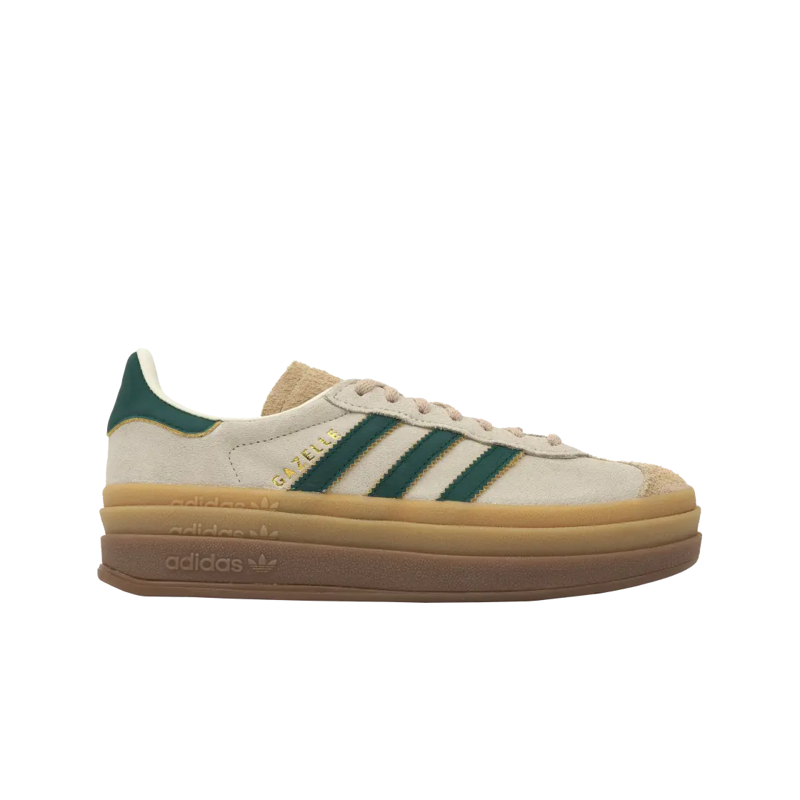 adidas Wmns Gazelle Bold 'Cream Collegiate Green' ID7056 adidas Wmns Gazelle Bold 'Cream Collegiate Green' ID7056