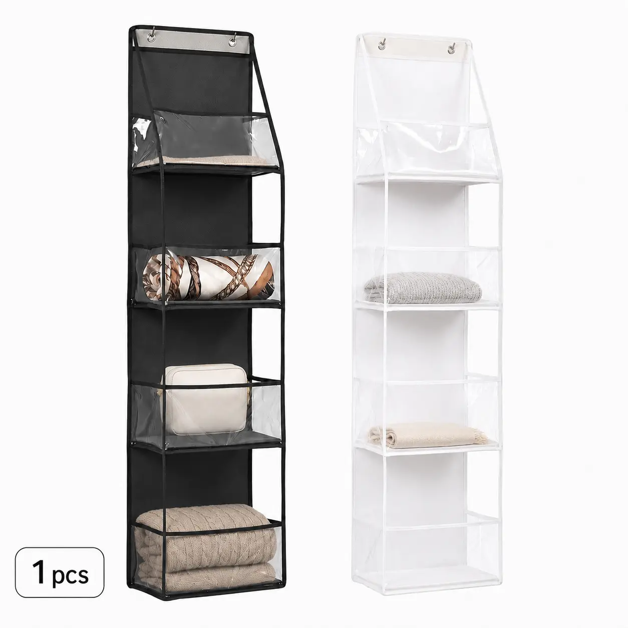 Hangable Door-Mounted Organizer Storage Bag - Hanging Multi-Pocket Organizer Pouch, Wall Mount Holder for Handbags, Toys, Home Space-Saving Essential, Door-Mounted Organizer Storage Bags