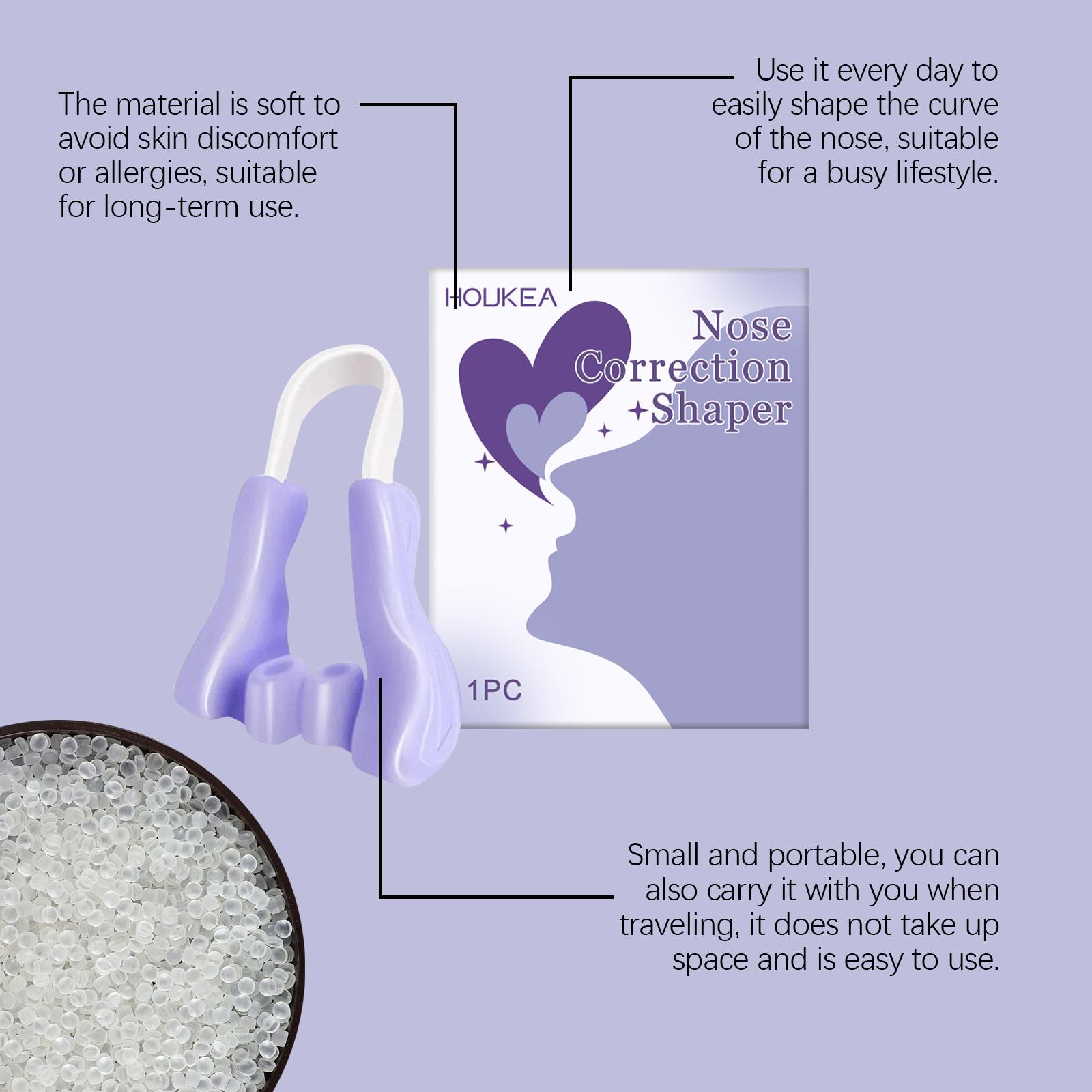 Houkea Nose Beauty Care Device - Nose Wing Beautifier, Nose Lifting, Firming, Natural Moisturizing Sleep Nasal Care Device