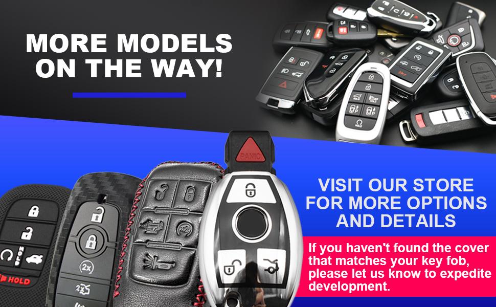 2pcs Compatible with Ford Key Fob Cover Case Key Chain for Ford Explorer F150 Fusion Bronco Transit F250 F350 F450 F550 F650 F750 Ranger Maverick Accessories Shell Carbon Fiber Black