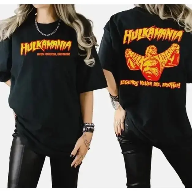 ✨ 🔥 Hulkamania Legend Never Die   Shirt, Hulk Hogan R.I.P Brother T-shirt , Graphic Tee, Gift For Him, Gift For Fan, Gift For All