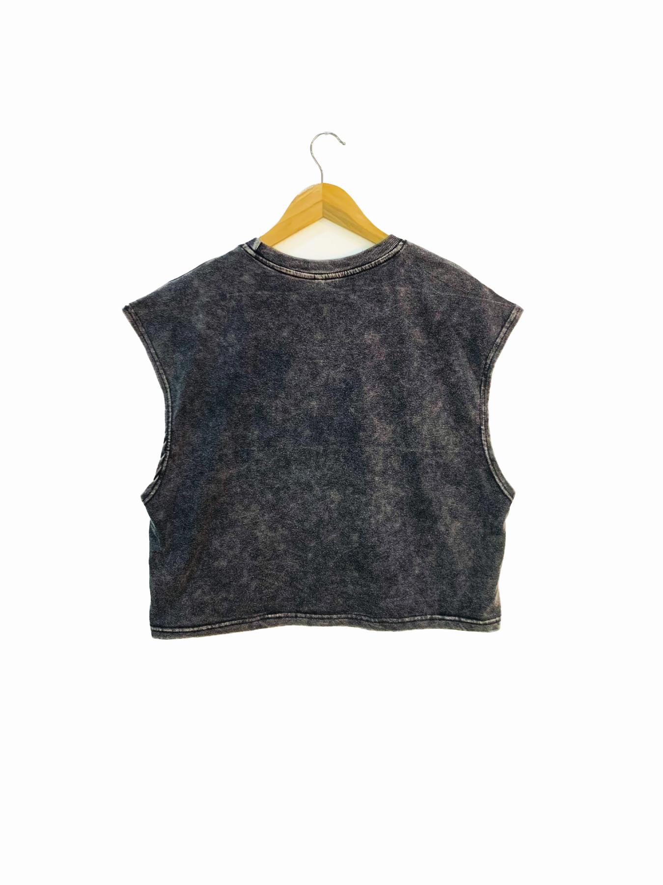 Oversized Sleeveless Vest, High-Quality Cotton Material, Floral Pattern, Loose Fit, Summer Street Style, All-Season Wear, Tops