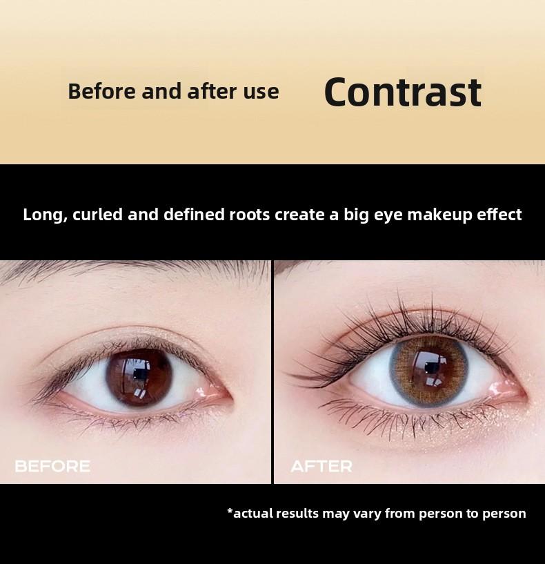 Long-lasting, curling mascara, waterproof, lengthening, natural, three-dimensional, sunflower eyelash primer