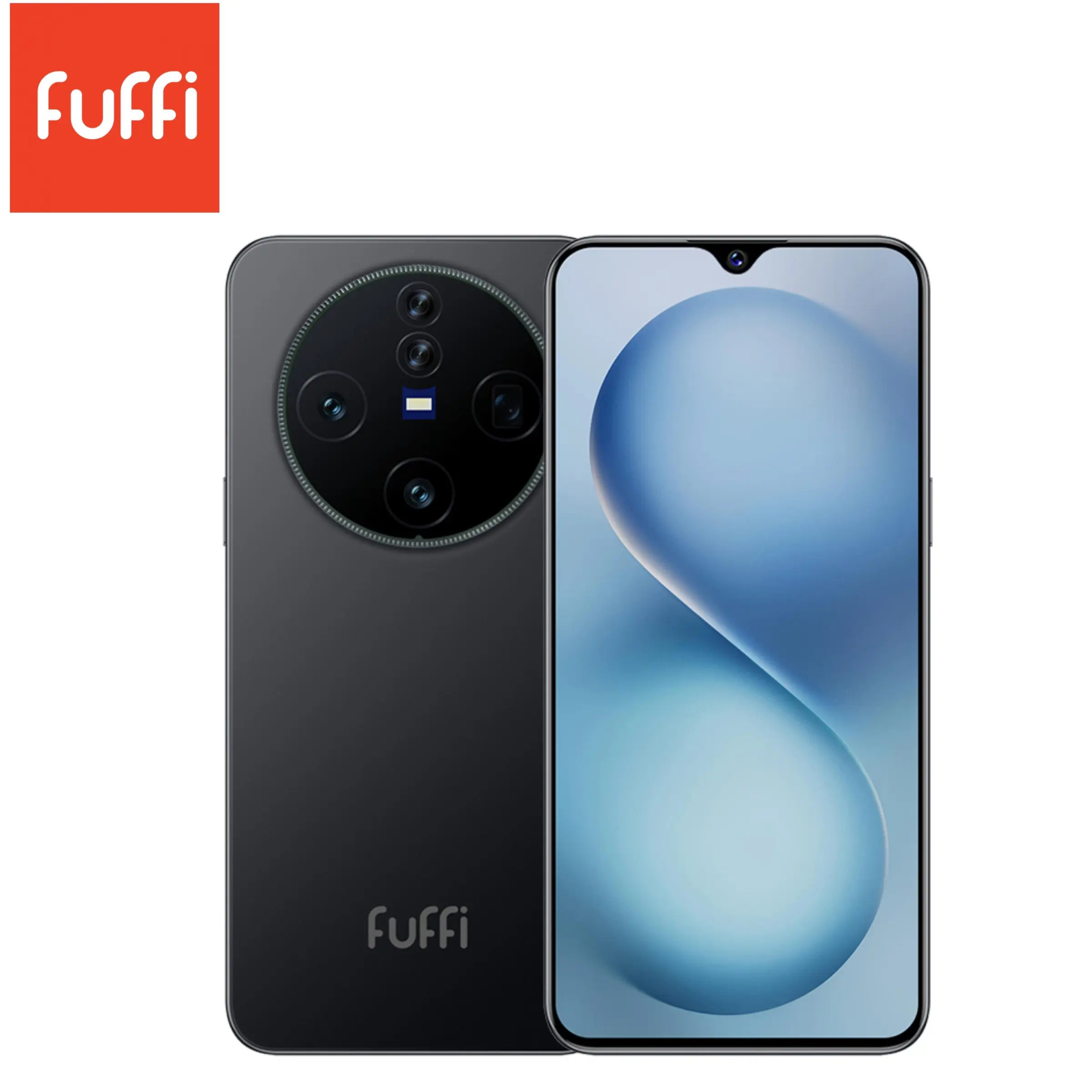 FUFFi-Smartphone, 6+128GB ROM, Expandable Memory, 6.53 Inch HD Display, Dual Sim, 4000mah Battery, 16mp Camera