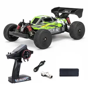1:14 Scale Remote Control Car, 35km/h All-Terrain 4wd Off-Road Vehicle, Independent Suspension, 80m Range, Ideal Gift for Boys & Adults