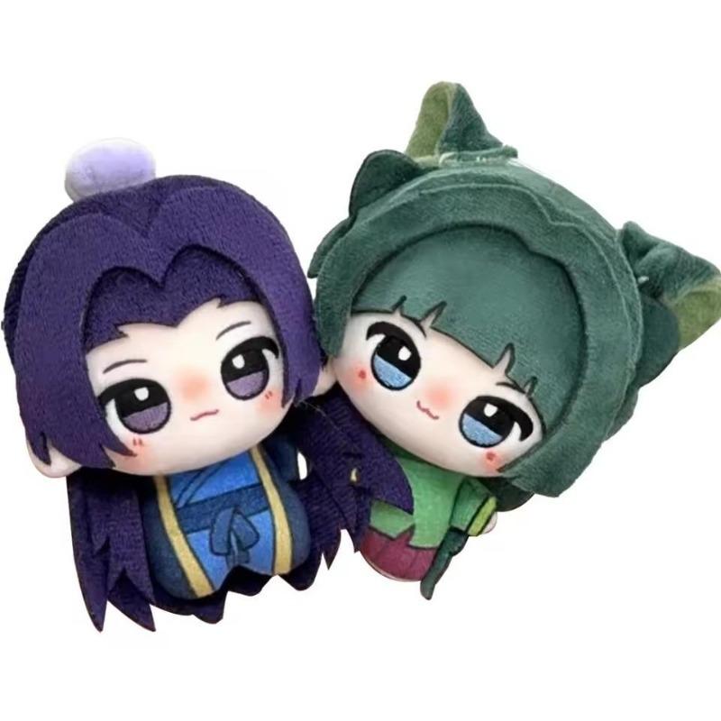 The Apothecary Diaries Maomao & Jinshi 10cm Plush Set Viral Anime Collectible Stuffed Dolls Unique Gift for Fans mini plush