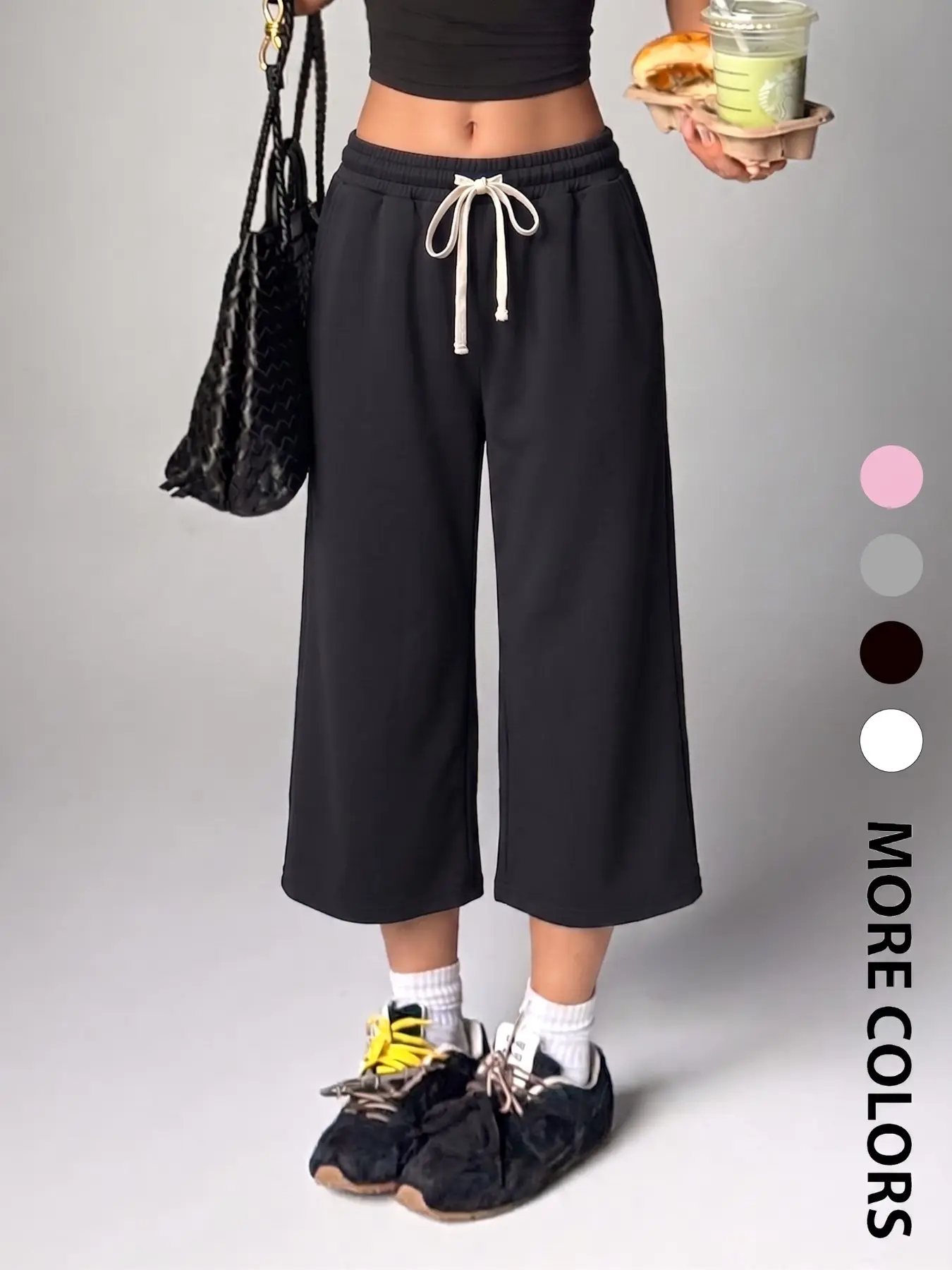 The Slimming Secret! These Wide-Leg Culottes Flatter Every Figure - Multiple Colors Available! 🛍️ #tiktokshop #fashionhacks #summerfashion