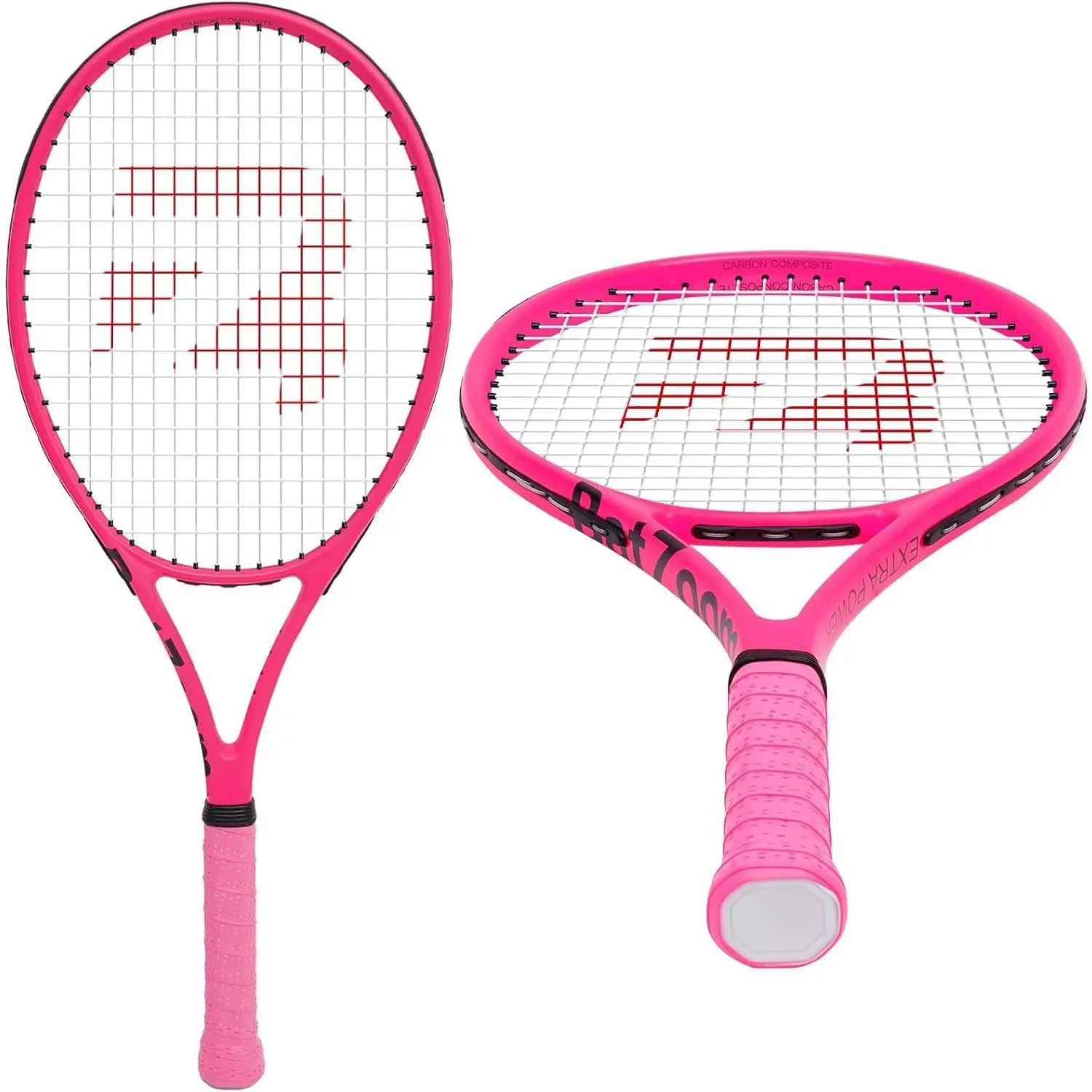 Tennis Racket for Beginners & Adults - Lightweight Graphite Racquet with Comfortable Grip | Shock Reduction Technology | Includes Carrying Bag(Color Options)