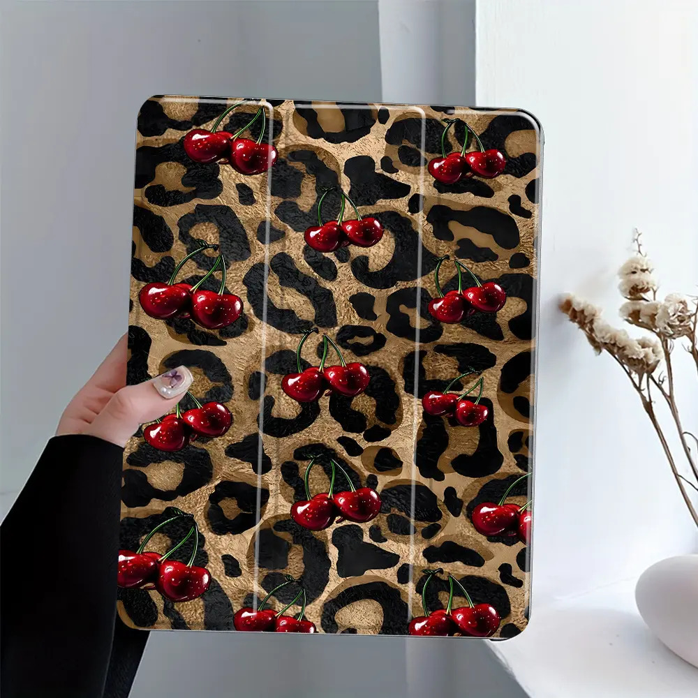 Compatible for iPad 10th/11th/9th/Mini/Pro Case with Pencil Holder - Auto Wake/Sleep Cover, Clear Back, Protective Cover Suitable for iPad Air 4th/8/7/6/5th Gen, Trendy Y2K Aesthetic Tablet Cover for iPad Pro for Men & Women (Gift)