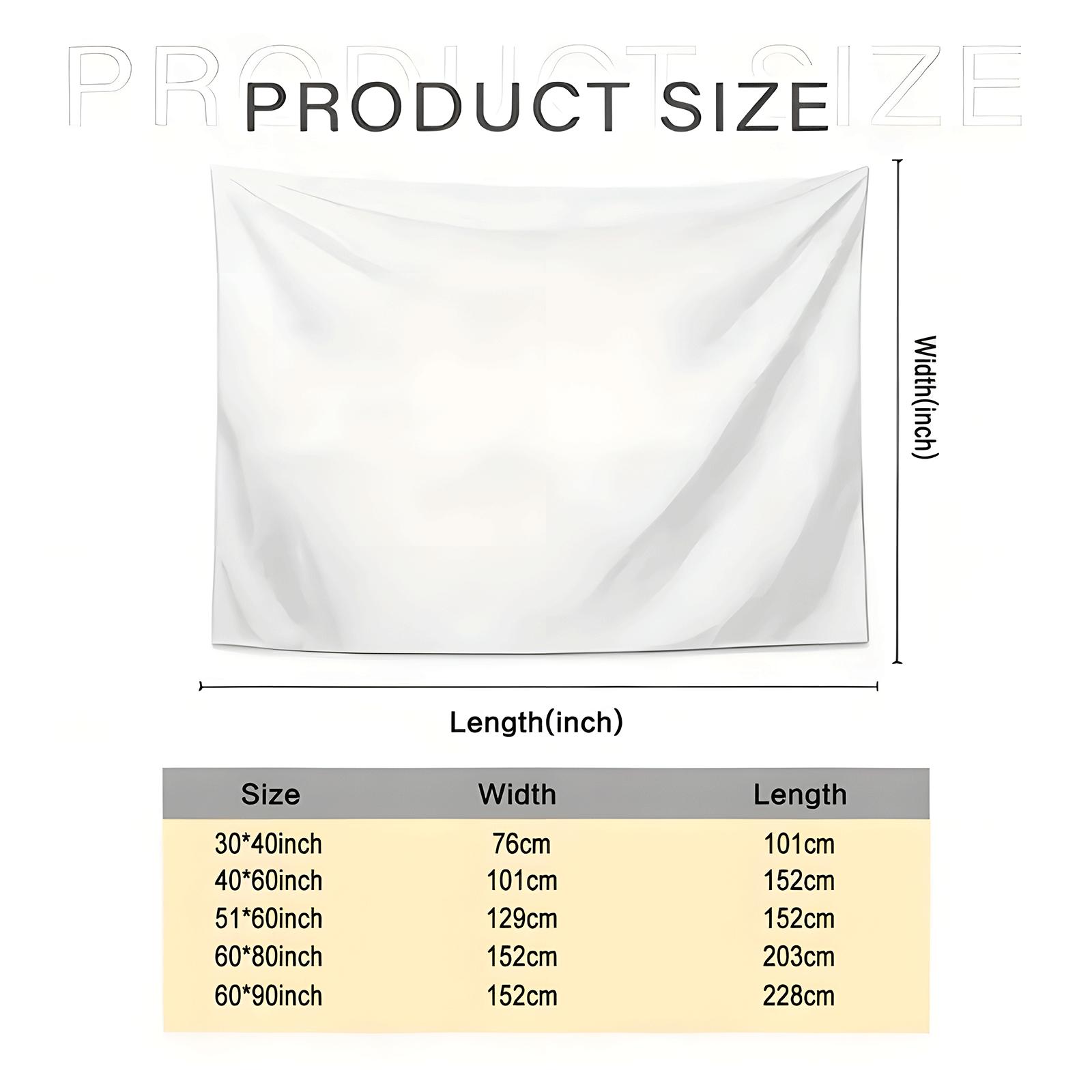 Welcome to the Shitshow Tapestry Blue Dorm Room Decor for Bedroom Wall