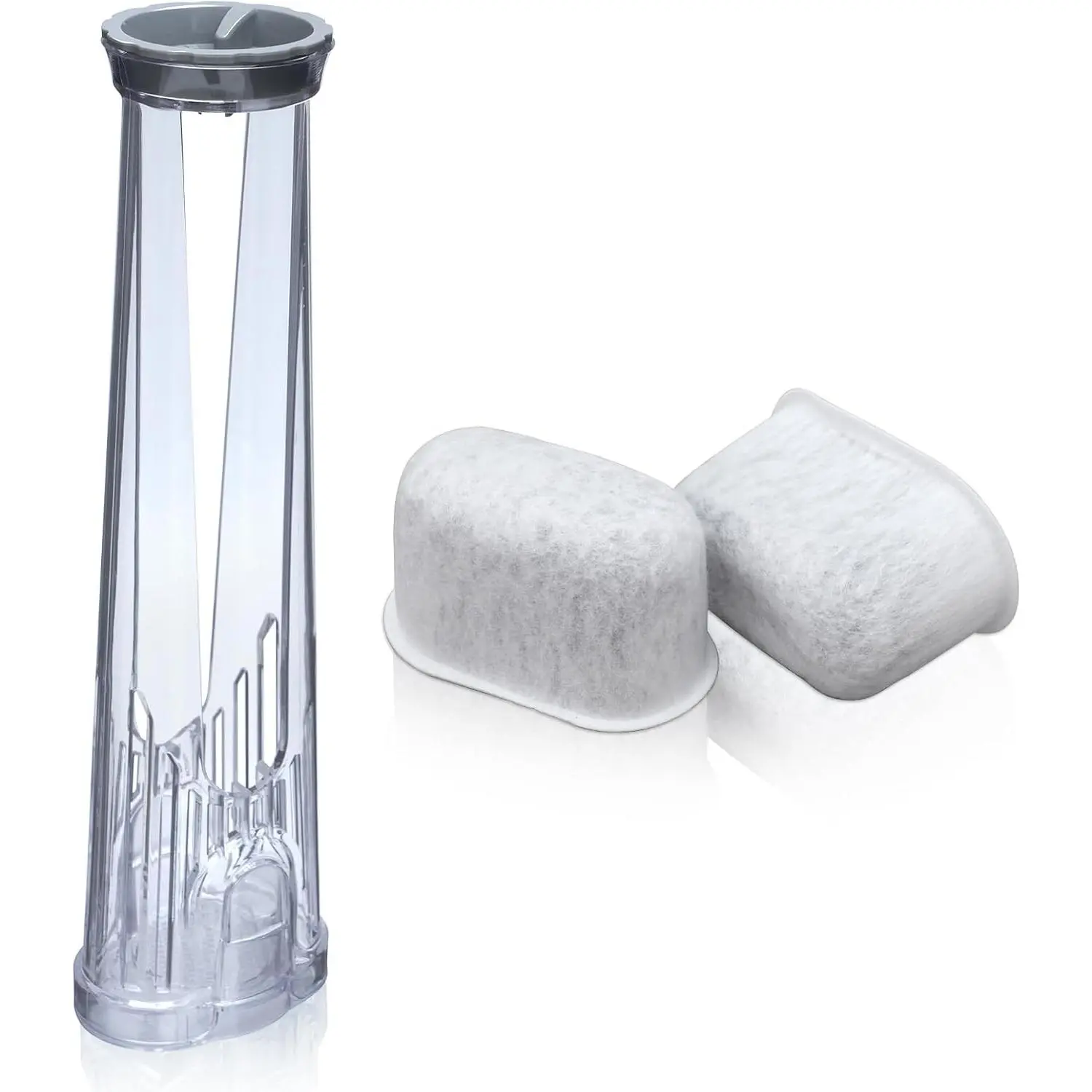 Water Filter Holder and 2 Water Filters, Compatible with Keurig 2.0 Series Coffee Machines Compatible with K-Supreme Series/K-Express/K-Slim/K-Elite/K-Duo Plus/K-Select/K-lced/K50/K-Classic