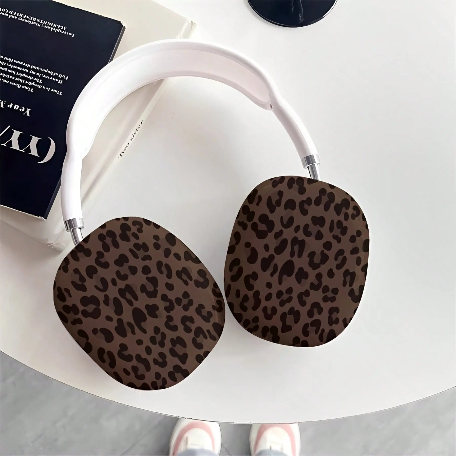 Wild Leopard Print Decoration Case Suitable For Max Max2 Protective Case Glossy Hard Case Headphone Protector