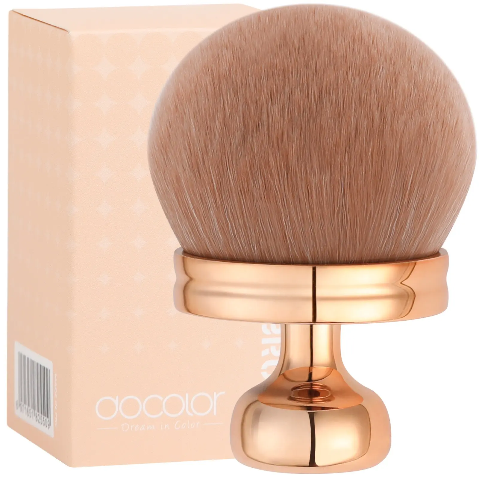 Multi-Purpose Oversized Powder Brush – Perfect for Loose Powder, Bronzer, and Body Bronzing – Ultra-Soft Dense Bristles for Even, Streak-Free All-Over Application