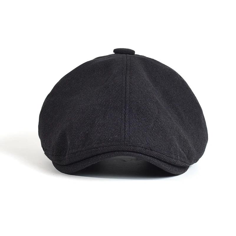 Men's Summer Berets Outdoor Breathable newsboy cap Spring Flat Hats Solid Duckbill Hats Vintage Gatsby Beret Hat Women