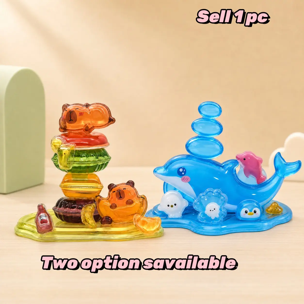 Puffy Stickers, Aesthetic Stickers, Cute 3D Stackable Layered Stack Game Stickers, DIY Journal Decor for Student Office Stress Relief