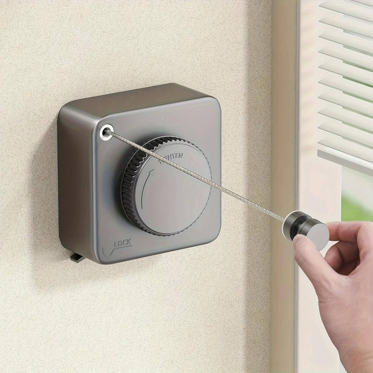 Simple Rectangular Fabric Clothes Hanging Rack, Extends Up to 188.98 Inches, Ideal for Home Bathroom Balcony, Back to School College Essentials