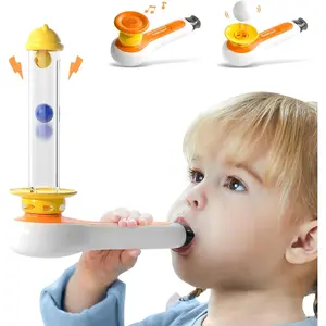 3 in 1 Sensory Toys for Toddler with Whistle, Ball Blowing, Floating Blow Pipe Balls – Autism Sensory Products, Fine Motor Skills, Toddler Toys for 3 4 5 Year Old Boys Girls Giftsfidget toys