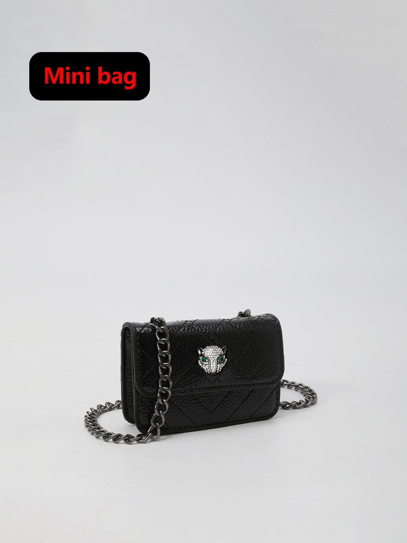 Ladies' shoulder crossbody bag, color blocked shoulder bag, hardware chain, diamond grid flip cover, fashionable, versatile, exquisite and trendy, suitable for daily travel, work, commuting, shopping, dating, ladies' crossbody bag, Flap Crossbody Purse