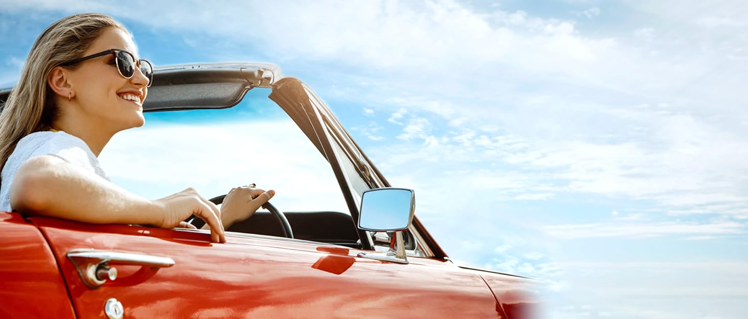 Leather Wristlet Keychain,Car Key Chain Wrist Keychain with 3 Key Ring and Anti-Lost D Ring (Purple)