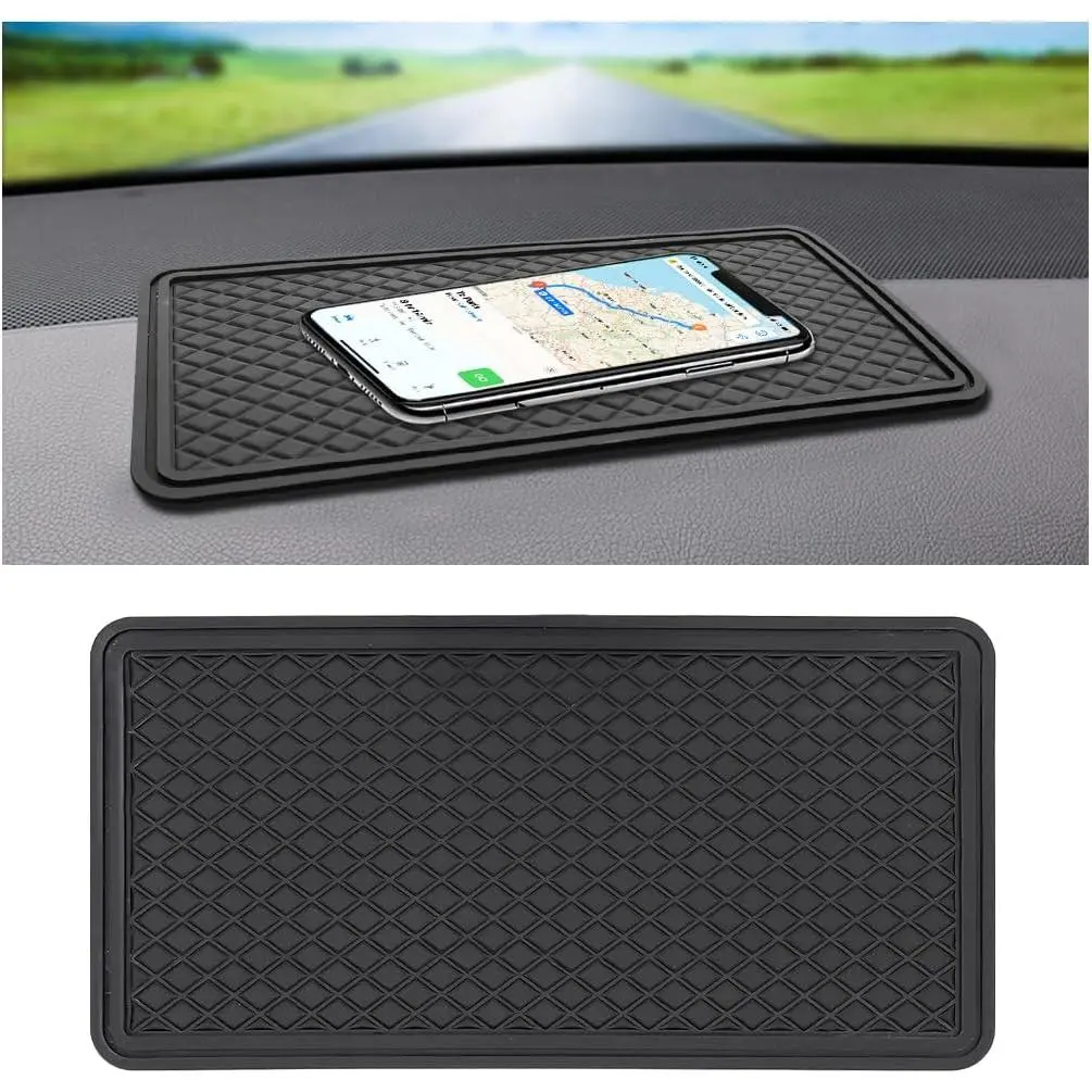 Dashboard Non Slip Mat,   Grip Pad Pad for Phone Sunglasses  Devices, Anti-Slide Sticky Automotive Gripping Mat Accessories,  for SUV, Sedan,