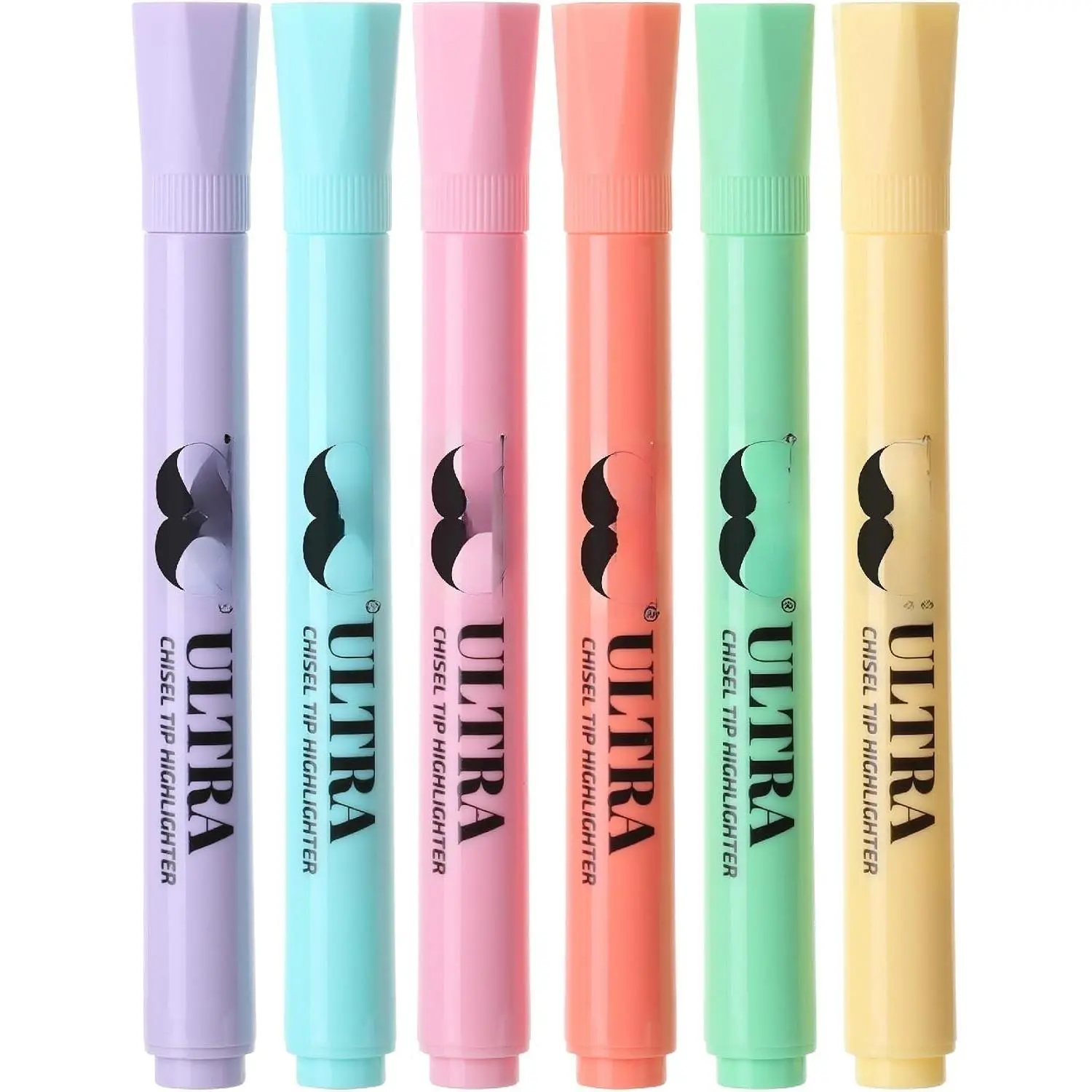 - Pastel Highlighter,  Style, 6 Pack, Chisel Tip | Colored Highlighters Pastel,  Highlighter, Multicolor Highlighters Pack